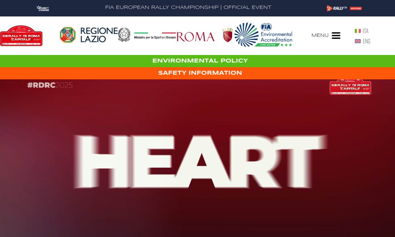 Rally di Roma Capitale website